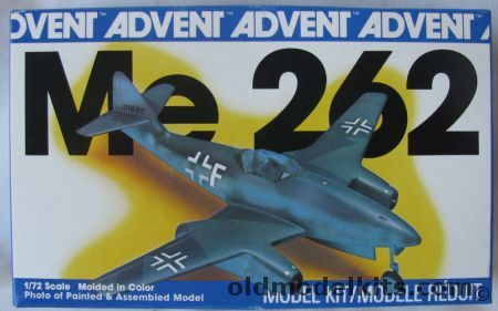 Revell 1/72 Messerschmitt Me-262 - Advent Issue, 3307 plastic model kit